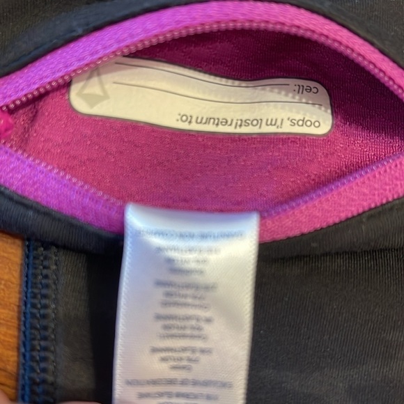 Ivivva by lululemon athletic cropped leggings size 14 youth - Picture 3 of 5